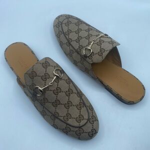 Gucci GG Horsebit Princetown Loafer Mules